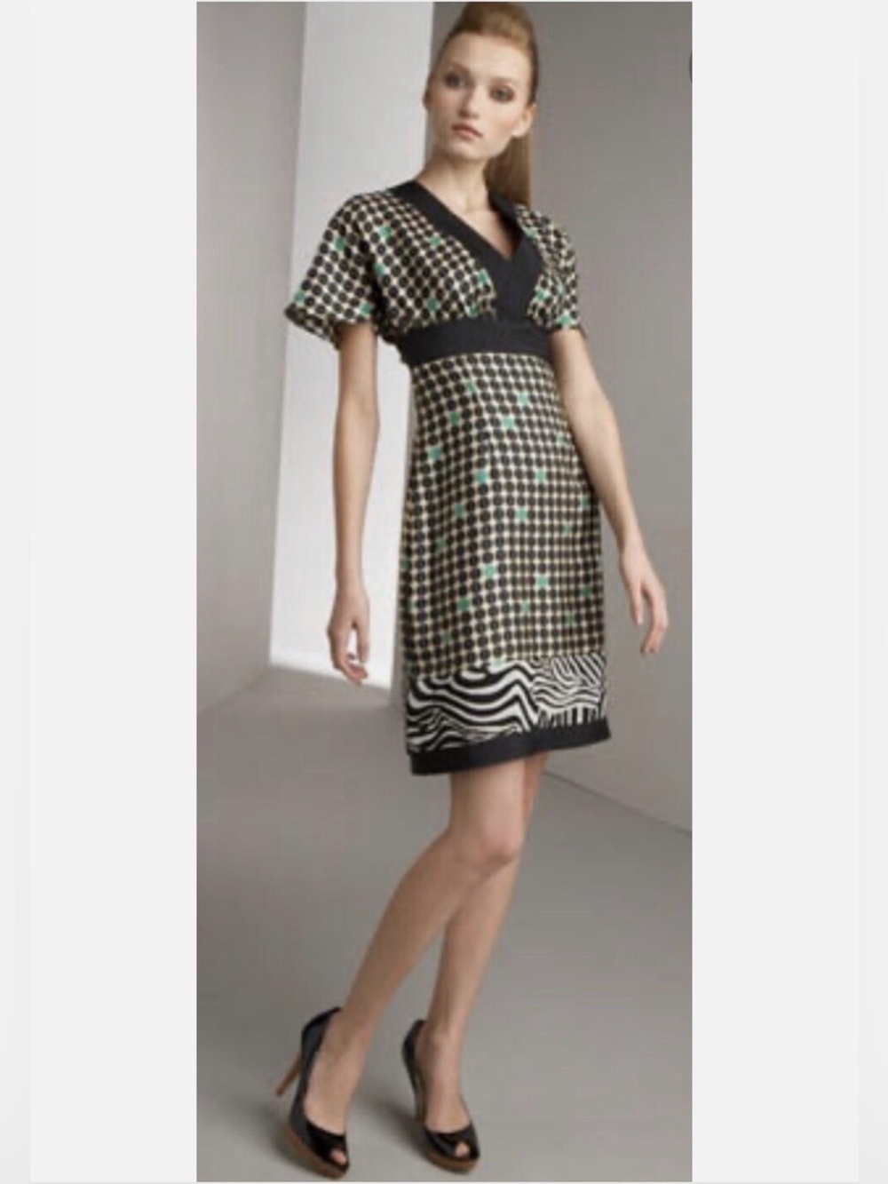Phoebe Couture Kimono Style Mini Dress